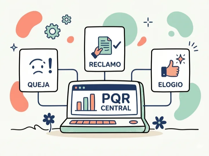 Bandeja central de quejas, reclamos y elogios